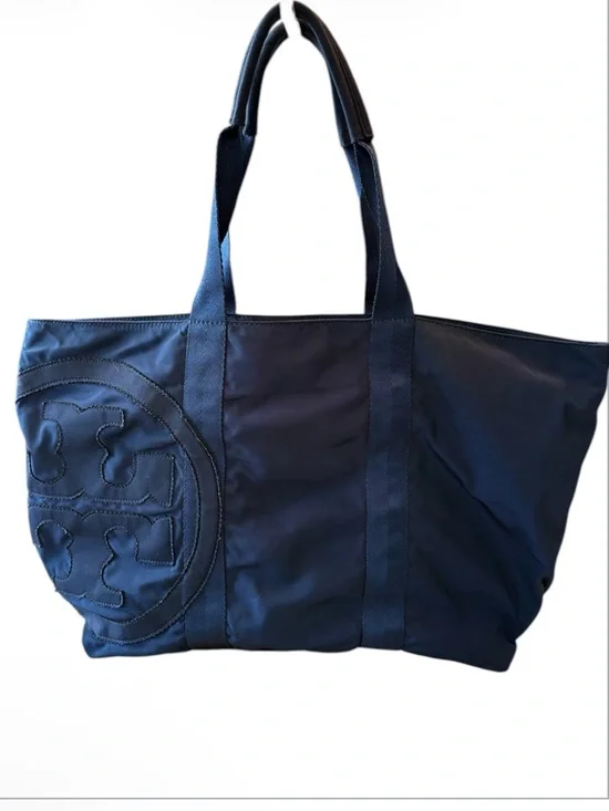 Tory Burch Tote Navy Blue - Picture 3 of 9